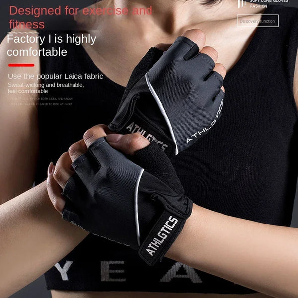Breathable Gym Gloves for Men