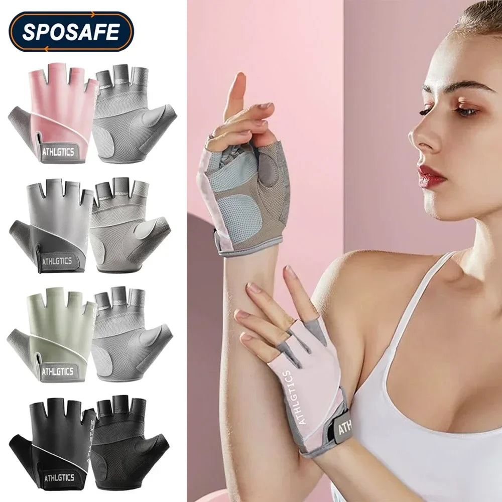 Breathable Gym Gloves for Men