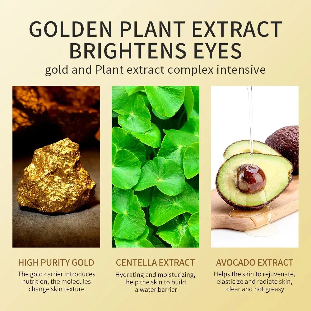 Avocado Gold Eye Masks