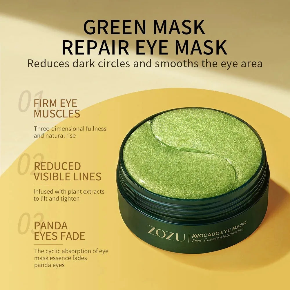 Avocado Gold Eye Masks