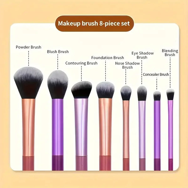 Soft Touch Makeup Brush Set