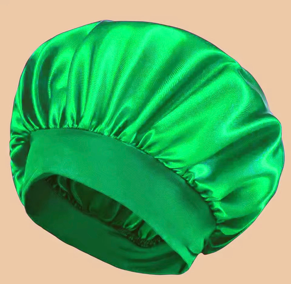 Elegant Satin Shower Bonnet