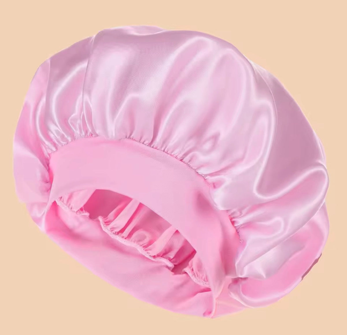 Elegant Satin Shower Bonnet