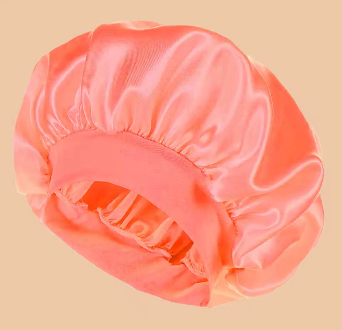 Elegant Satin Shower Bonnet