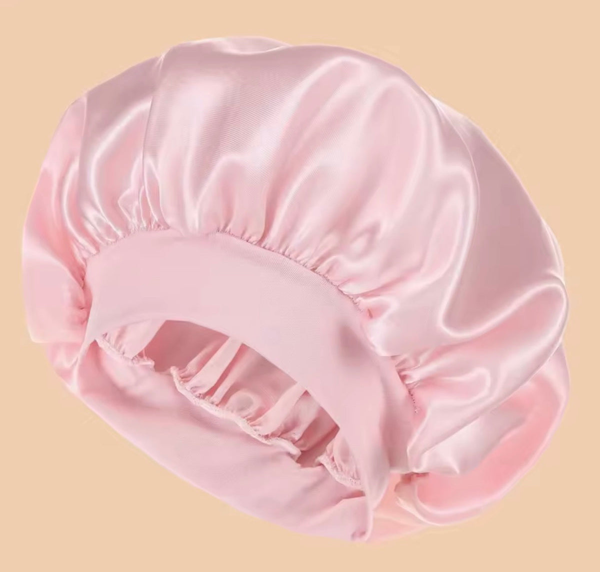 Elegant Satin Shower Bonnet