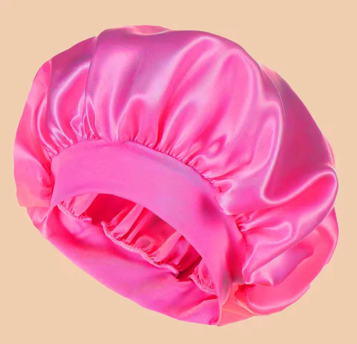 Elegant Satin Shower Bonnet