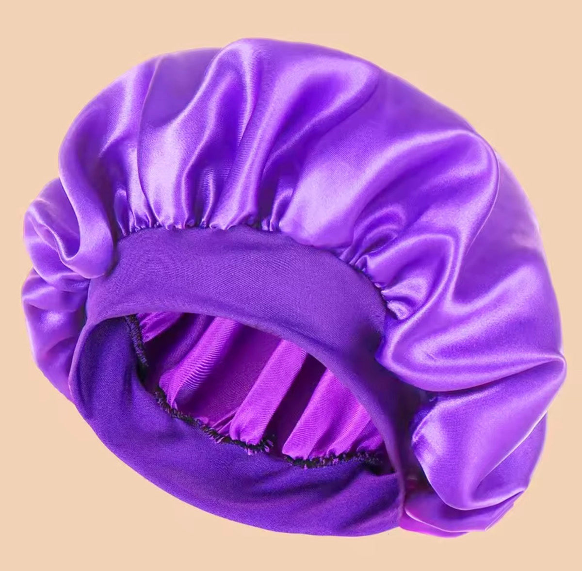 Elegant Satin Shower Bonnet