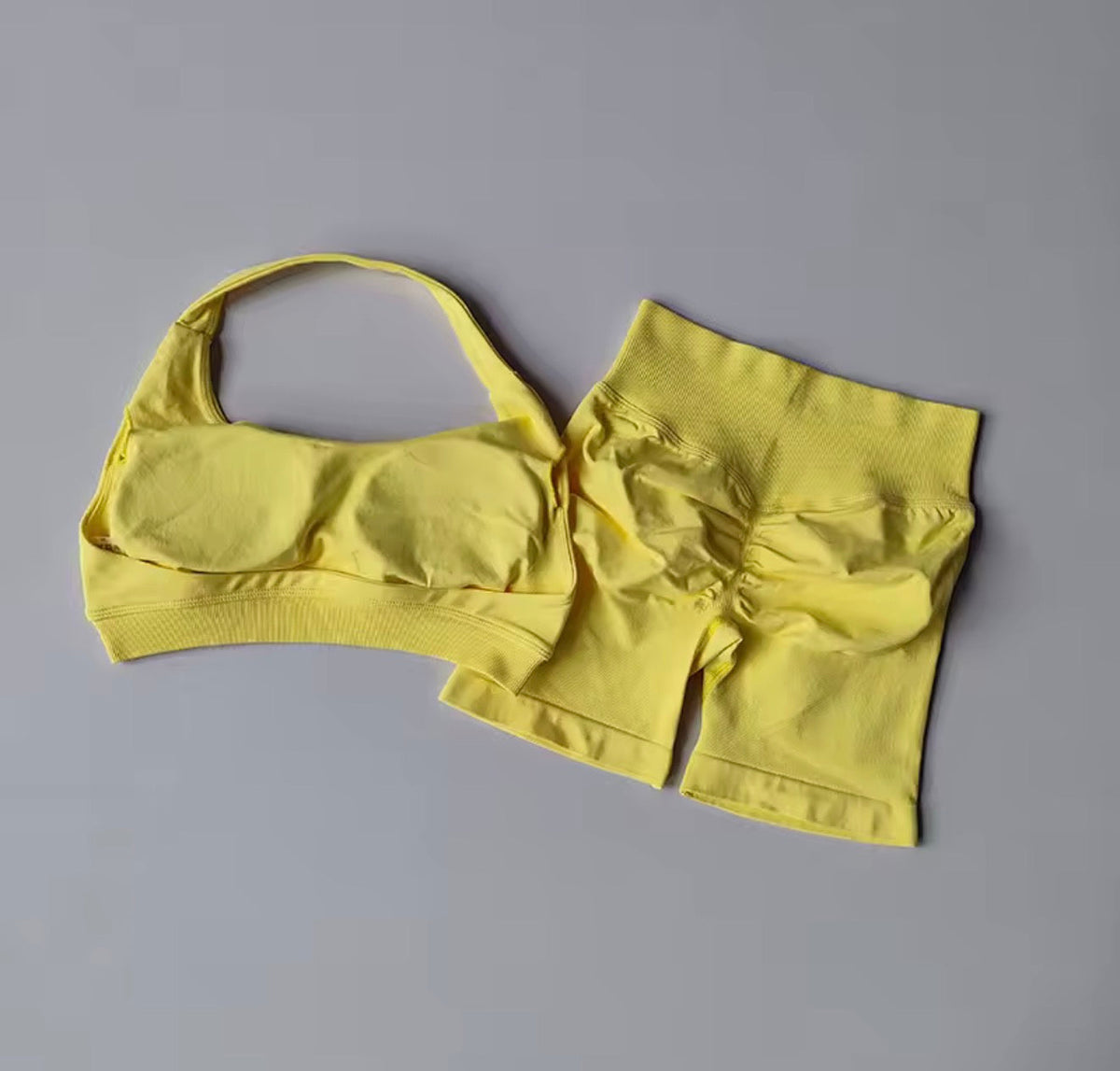 Chic High-Waist Yoga Set