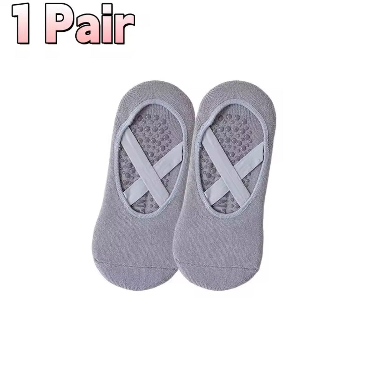 Colorful Lace-up Yoga Socks
