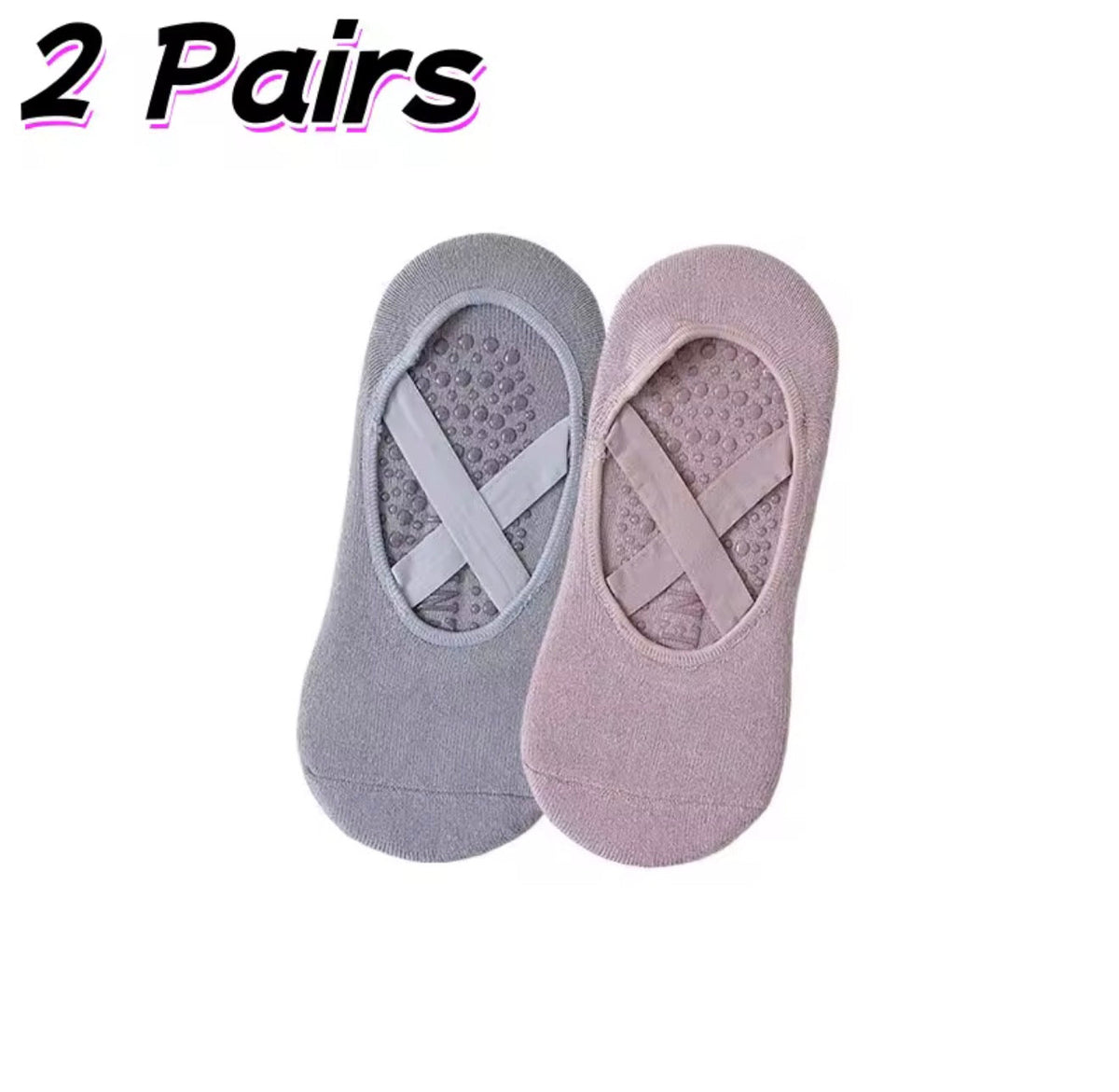 Colorful Lace-up Yoga Socks
