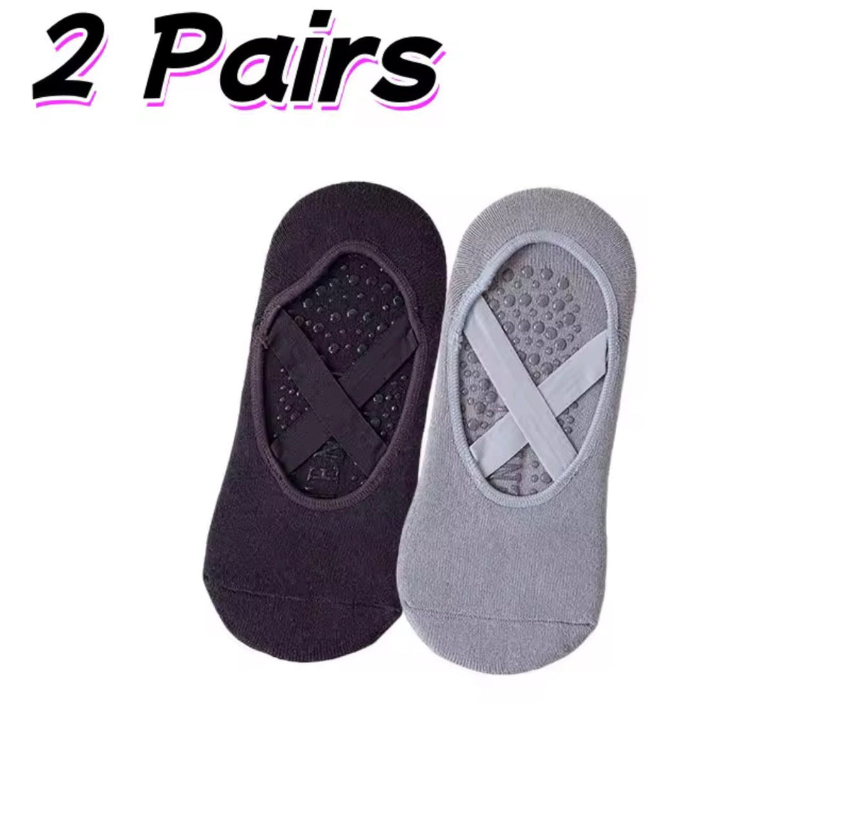 Colorful Lace-up Yoga Socks