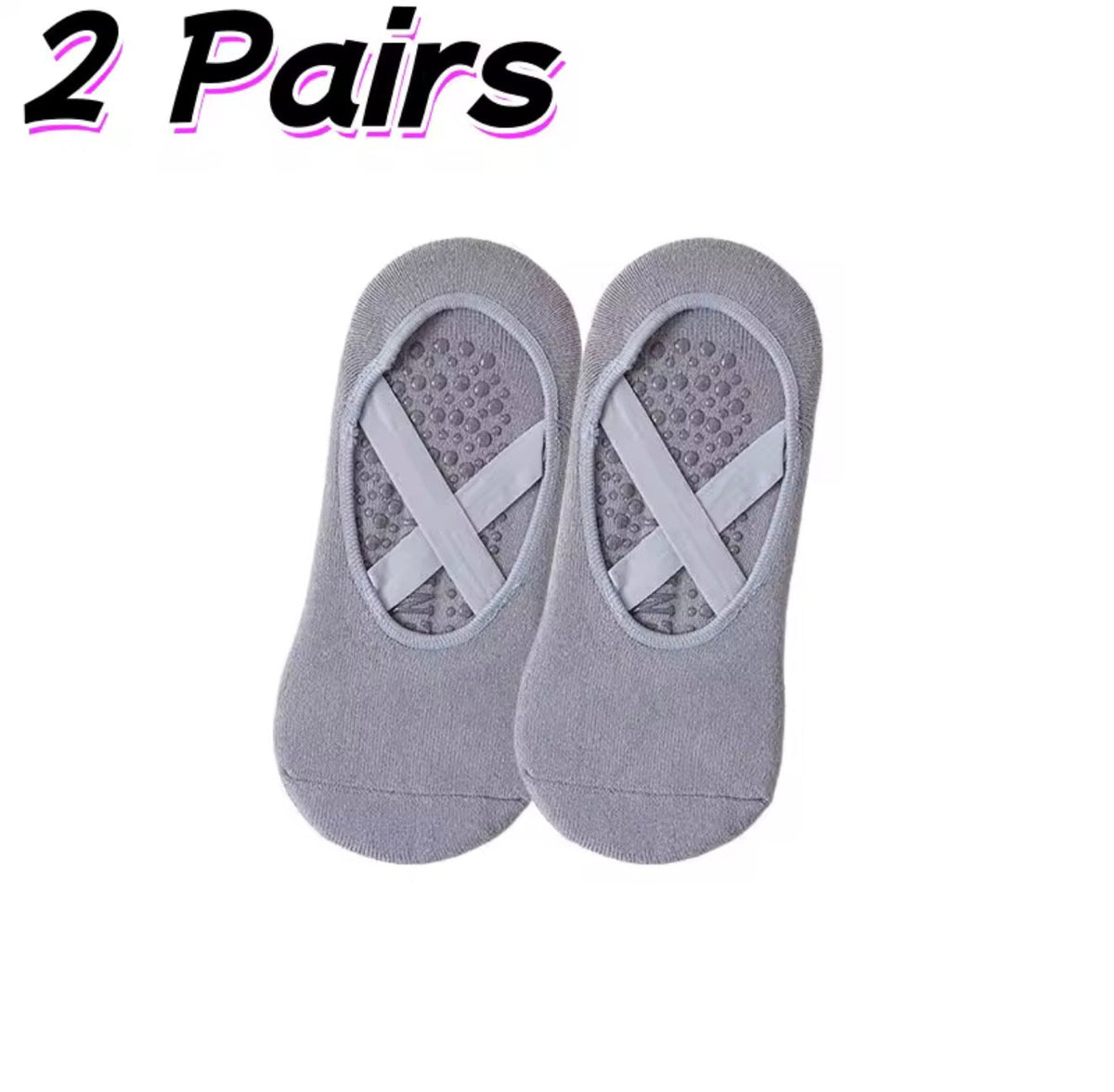 Colorful Lace-up Yoga Socks