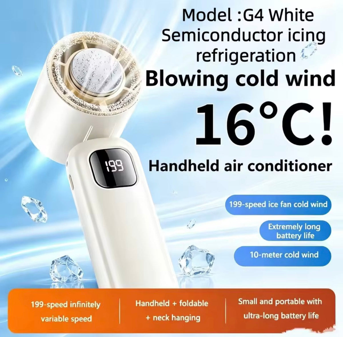 Bladeless Neck Fan