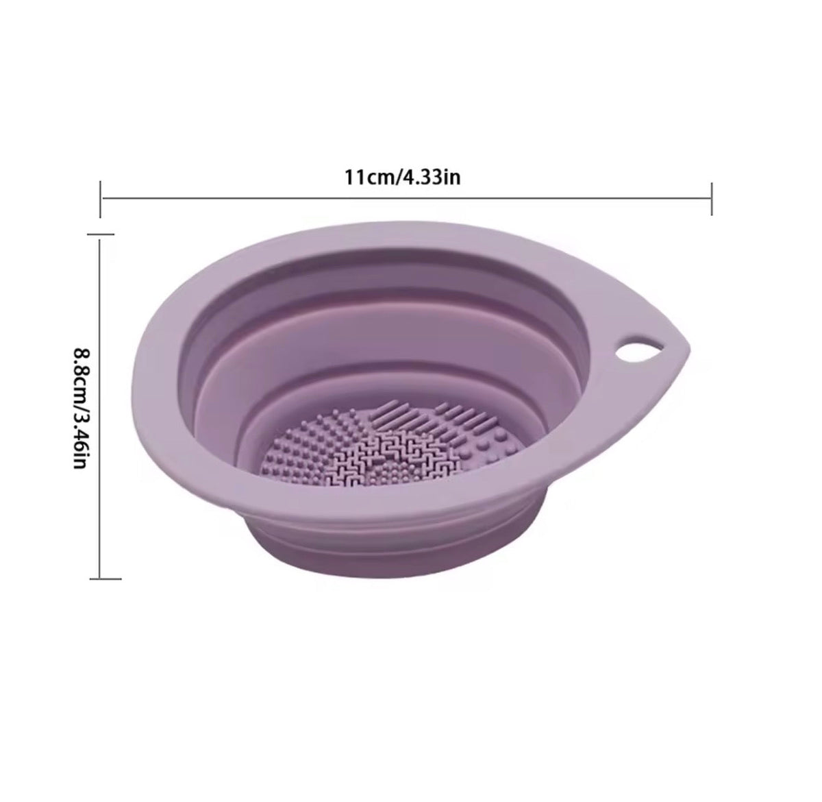 Silicone Makeup Brush Cleaner Bowl