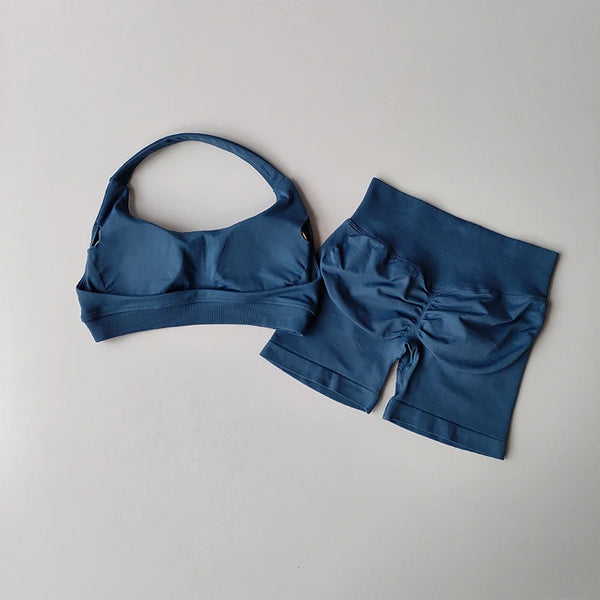 Chic High-Waist Yoga Set