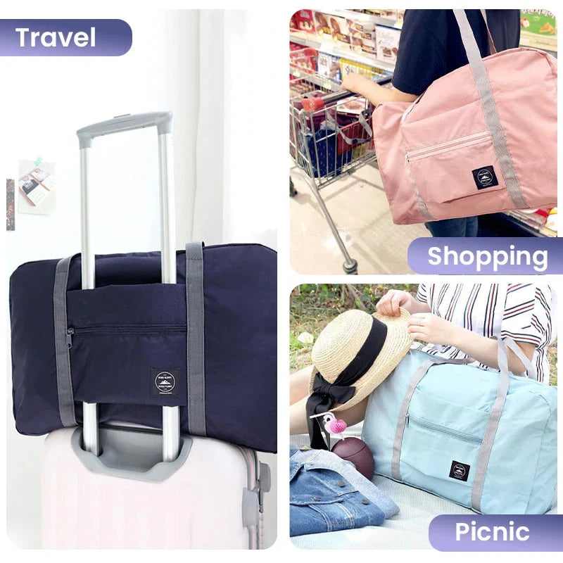 Smart Foldable Travel Duffel Bag