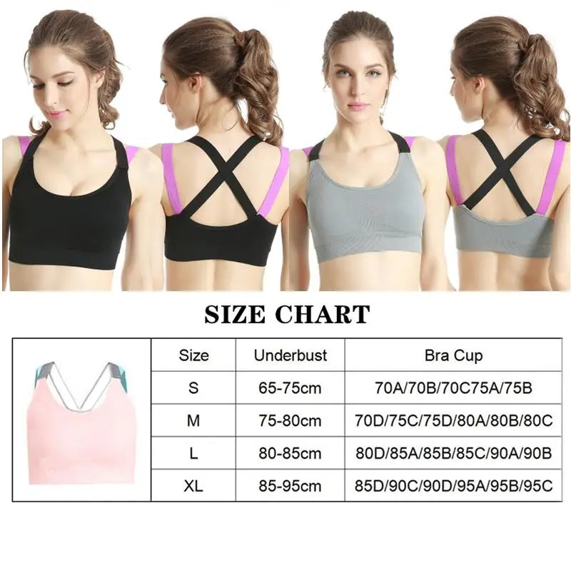 Vibrant Shockproof Sports Bra