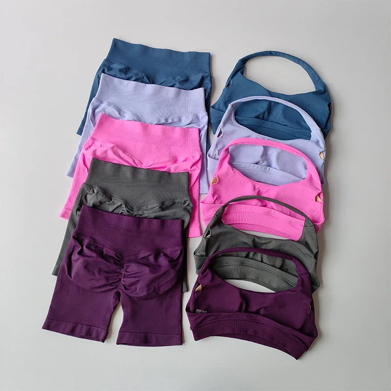 Chic High-Waist Yoga Set
