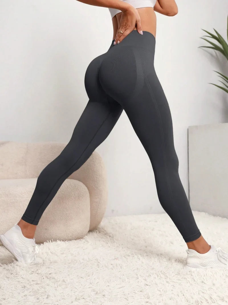 Seamless Hip-Lift Yoga Leggings