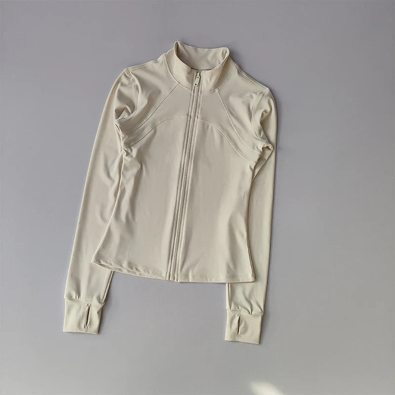 Chic Women's Windproof Fitness Jacket