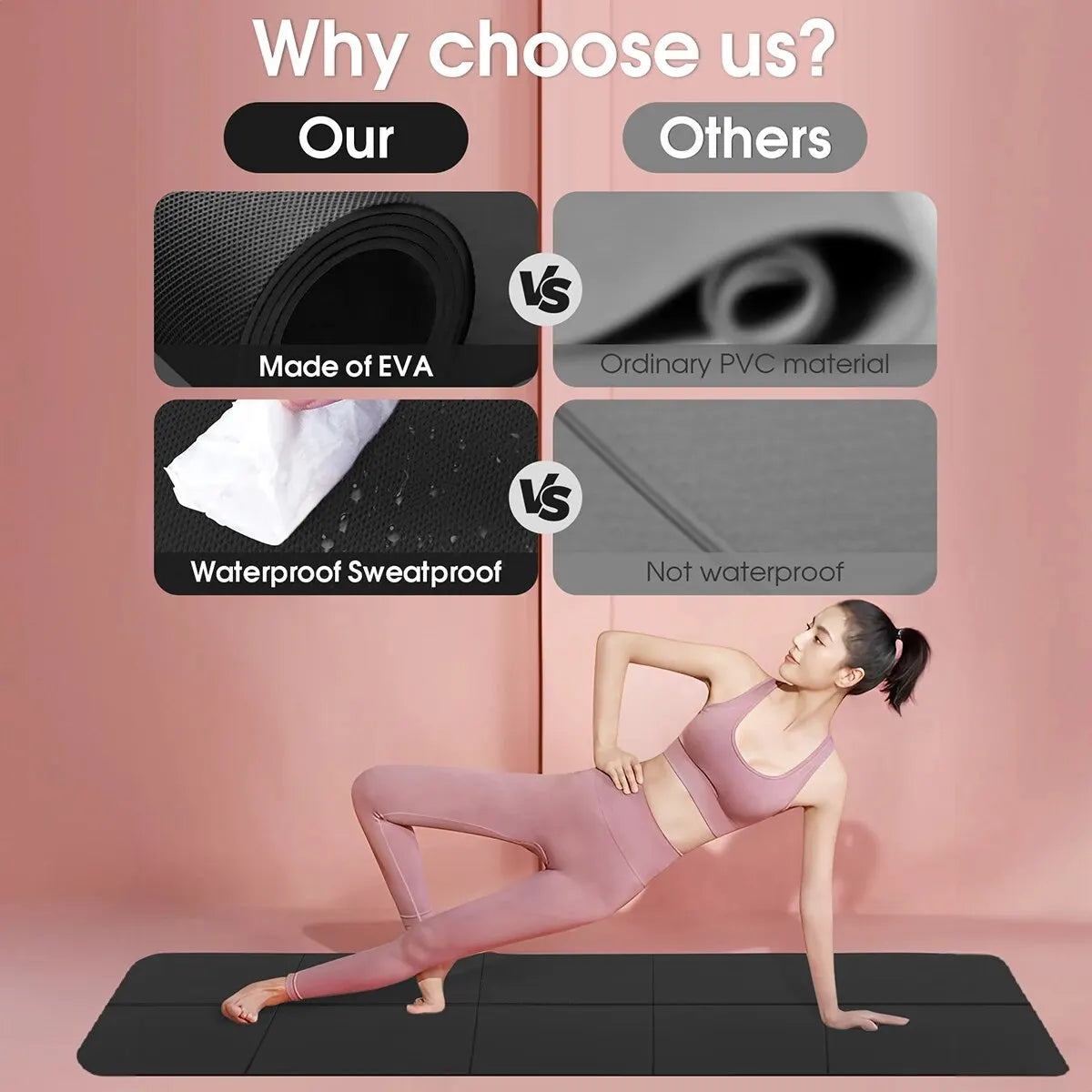 Comfort Foam Yoga Mat